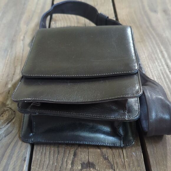 Fausto Santini Purse Black & Brown - Picture 7 of 11